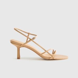 Quince Italian Leather Strappy Heel